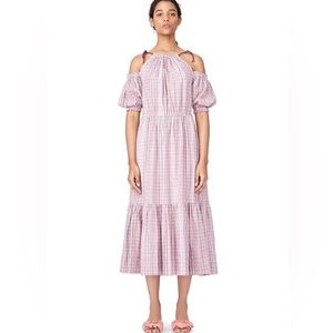 Rebecca Taylor Plaid Print Dress